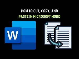 How to Cut, Copy, and Paste in Microsoft Word on Windows 11