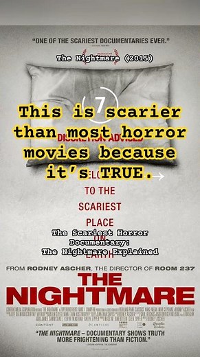 The Nightmare (2015) – The Sleep Paralysis Horror You Can’t Escape #nightmare #horrordocumentary