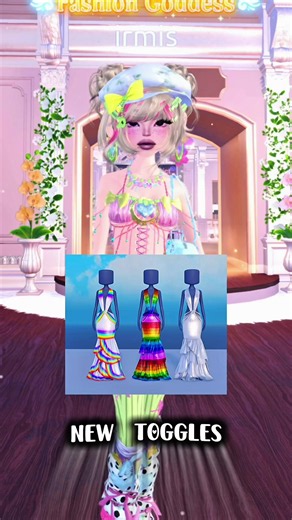 More details have been released about the new dress that will be available in tomorrow's mini Pride update @Dress To Impress //#fashion #dtiupdate #pridemonth🏳️‍🌈 #newcode #dresstoimpress