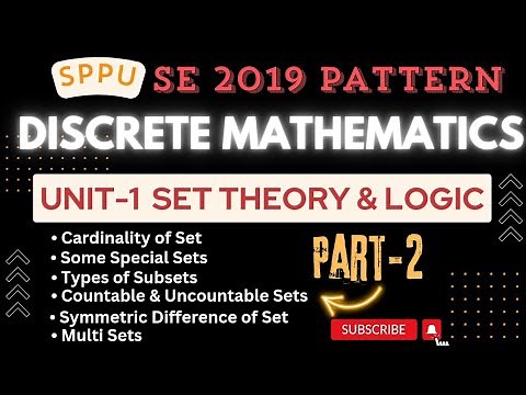 SPPU SE Unit-1 SET THEORY & LOGIC 🔥| Part-2 | DISCRETE MATHEMATICS | SPPU 2019 Pattern @HK_OFFICIAL_