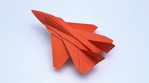 328K views · 4.4K reactions | How to make su-35 paper fighter plane - Cool jet origami fighter plane - Cool design origami jet fighter #Crafts #OrigamiJet #PaperArts | Mr. Creator | Facebook
