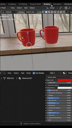 Blender 3D copying trick. #blendertutorial #3dmodeling #3danimation #tricks
