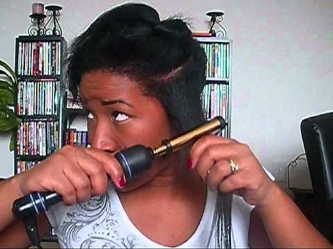 How to straighten your new growth!!!! Pressing Comb!