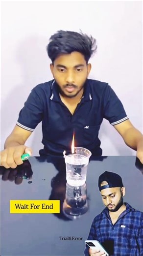 Fire,Water and Disposal Experiment 🧪 | True vs False | #science #experiment #shorts