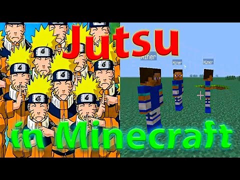 Jutsu in Minecraft (Naruto mod)