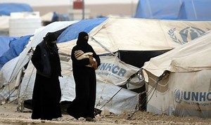 Syria: Scene at Al-Hol camp following Turkish airstrikes