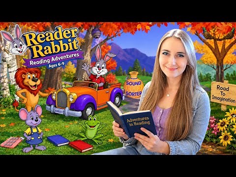 Reader Rabbit Reading Adventures Ages 6–9 Full Gameplay