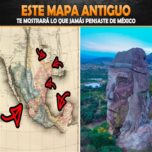 Este mapa antiguo te mostrará lo que jamás pensaste de México | Zona de Impacto