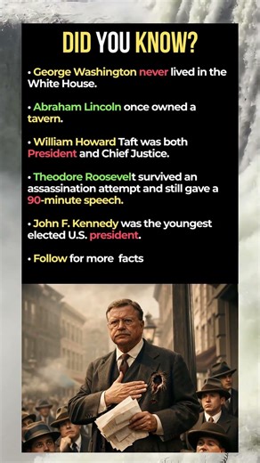 5 Surprising Facts About U.S. Presidents 🇺🇸