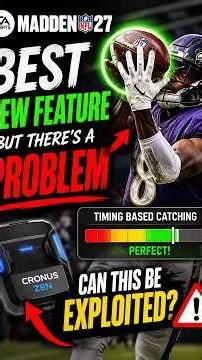 Could Cronus RUIN Madden 27's Best New Feature?👀 #Madden27 #Madden #Shorts