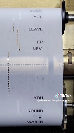 Sherman the Player Piano on TikTok