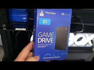 PlayStation PS4 add Storage Game Drive to PS5 installation