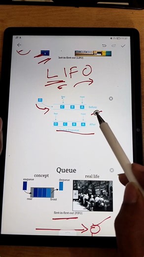 🧠 Stack vs Queue Explained in Telugu | Easy Difference | DSA in 1 Minute #shorts