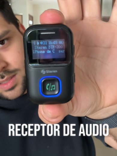 Receptor Bluetooth Steren para equipos con entrada AUX