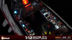 1:12 Scale Robotech: The Macross Saga VF-1J Cockpit Statue From Kids Logic! ORDER HERE: https://www.kidslogic.toys/collections/robotech/products/st15 | Robotech