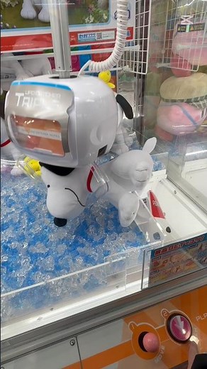 スヌーピーの取り方#クレーンゲーム #ufoキャッチャー #ぬいぐるみ #大きい #取り方 #clawmachine #arcadegame
