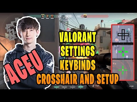 NRG Aceu Valorant Settings, Keybinds, Crosshair and Setup [Updated 28 Oct 2020]