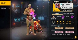 KMC Komban's Free Fire ID, K/D ratio, stats, and more