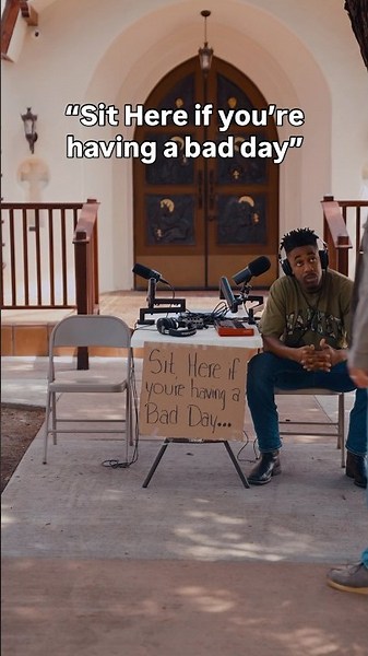 “Sit here if you’re having a bad day” #shorts