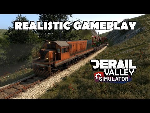 Derail Valley - Realistic Gameplay - Harbor to Forest Central
