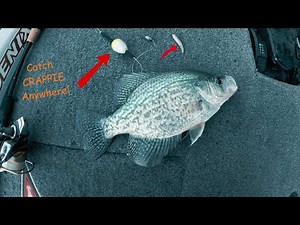 Catch CRAPPIE Anywhere With This SIMPLE Bobber and MINNOW Rig!!