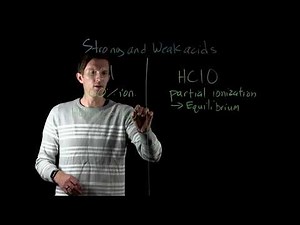 Chemistry Explained: Strong + Weak Acid Comparison
