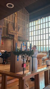 Advent is a time of waiting in preparation of Christmas Day, the celebration of the birth of our Lord, Jesus Christ. One of the traditions of the Advent season is lighting the Advent wreath candles marking the weeks of Advent, with one candle lit each Sunday. The ritual serves as a sign of waiting and hopeful expectation. The wreath, a circular shape, is a symbol of eternal life. The four candles represent each week of Advent and symbolize the Light for which we wait. We hold these traditions de