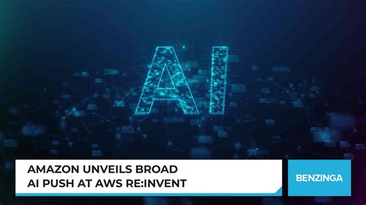 Amazon unveils broad AI push at AWS re:Invent