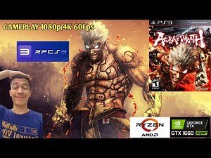 Asura's Wrath Gameplay 1080p/4k 60fps - RPCS 3 Emulator Amd Ryzen 5 5600g Gtx 1660 Super