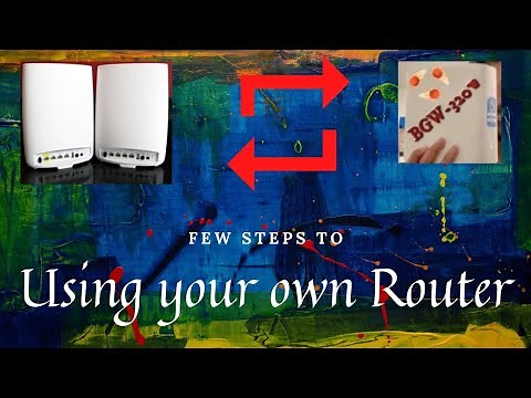 How to replace AT&T BGW-320 router with your own | Part 2