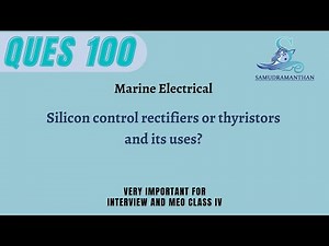 Silicon Control Rectifiers (SCRs) and Thyristors: Working and Applications | ‪@_samudramanthan_‬