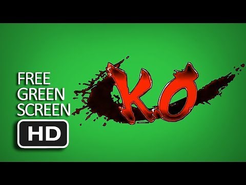Free Green Screen - Video Game KO