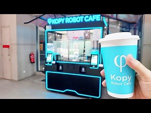 Malaysia Vending Machine Tour | Kopy Robot Cafe / Beverage Vending Machines