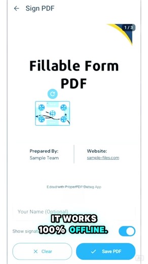 Offline. Fast. Lightweight. ProperPDF.
