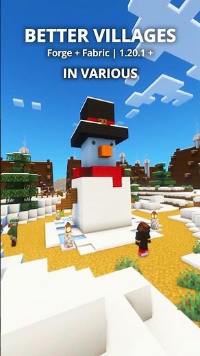 Better Villages Mod for Minecraft