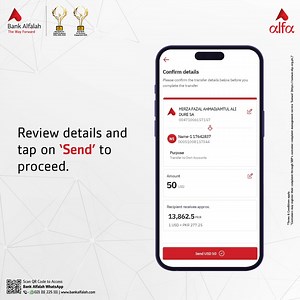 3K views · 28 reactions | Convert your Foreign Currency to PKR easily at home with Alfa! Download the App Now: https://onelink.to/u9b8fx Never miss an update! Join the Bank Alfalah WhatsApp Channel now. https://whatsapp.com/channel/0029VazEvfhAu3aPT3G2r61t Terms & Conditions Apply. Customers may register their complaint through SBP’s customer complaint management service ‘Sunwai’ (https://sunwai.sbp.org.pk.) #AlfaByBankAlfalah #TheWayForward #AlfaApp | Alfa by Bank Alfalah | Facebook
