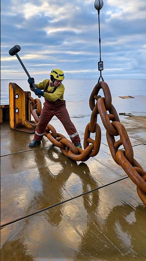 This chain holds a whole ship