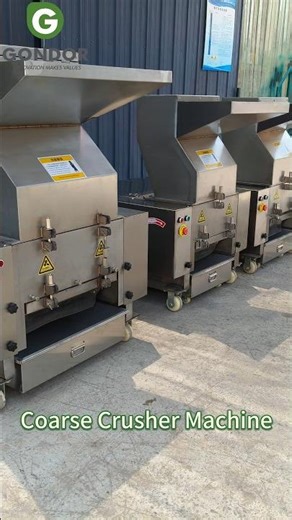 Industrial Coarse Crusher – Efficient Pre-Crushing for Food, Plastics & Chemicals! ⚙️🏭#crusher