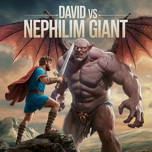 6.7K views · 90 reactions | David Vs Nephilim Giant: How was David Able to Defeat the Giant Goliath? Ancient Advanced Weapons or Just Sheer Mind? #ancientalien #anunnaki #nephilim #bible #goliath | The Lore Library | Facebook