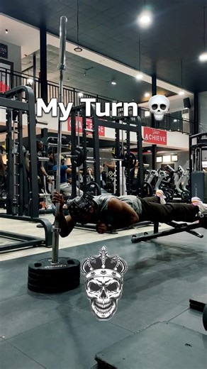 Push up to Single Hand Barbell Hold Challenge