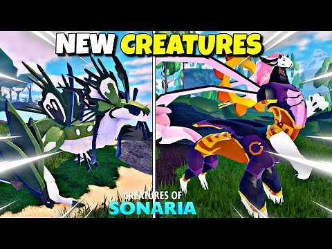NEW CREATURES are INSANE! VERZA Showcase! | Creatures of Sonaria