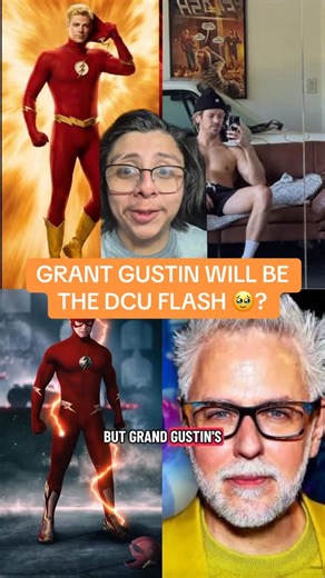 VICS CLIPS on Instagram: "GRANT GUSTIN AS DCU FLASH #grantgustin #flash #theflash #jamesgunn #dcu"