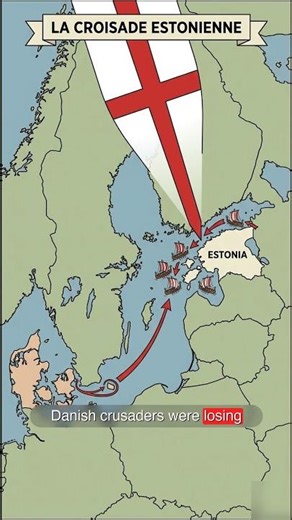 Denmark's Flag Literally Fell From the Sky