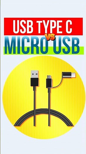 USB Type C vs Micro USB 🤯