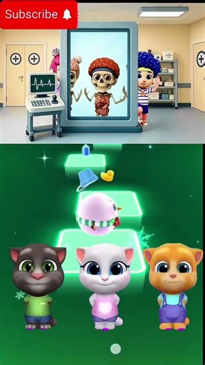 Cocomelon_Scary Dame_Tu Cosita Dance Tiles hop#shorts #tileshop #memes #funny