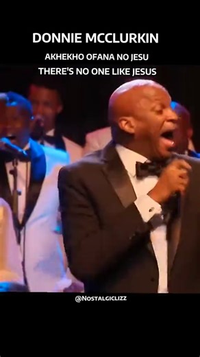 Here's my performance of "Akhekho Ofana No Jesu" in Cape Town, South Africa. The title translated to English is "There's No One Like Jesus." | Donnie McClurkin