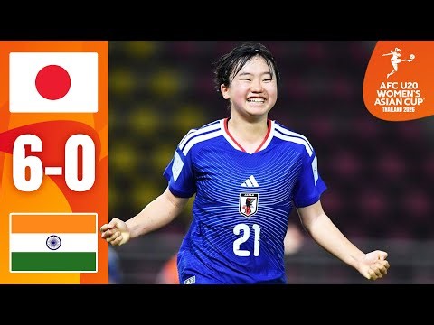 Japan - India | Highlights | AFC U20 Women's Asian Cup™