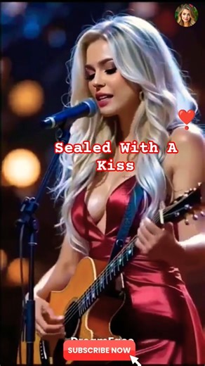 Sealed With A Kiss – Emily Linge | Lyrics Video ❤️🎶 | Romantic Song Cover | English Love Song