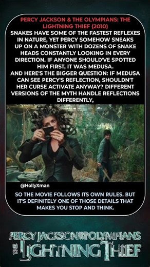 Percy Jackson & The Olympians: The Lightning Thief (2010) Medusa Should've Seen Him Coming