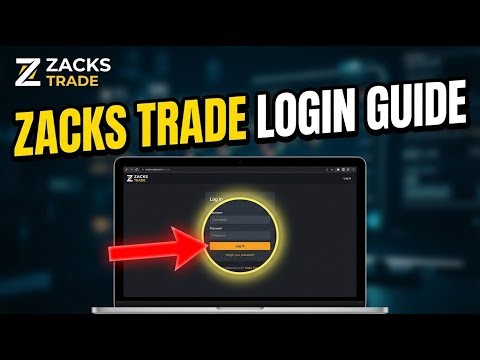 How to login to Zacks Trade - Beginner Guide